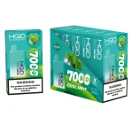 HQD Cuvie Bar 7000 Puffs Cool Mint