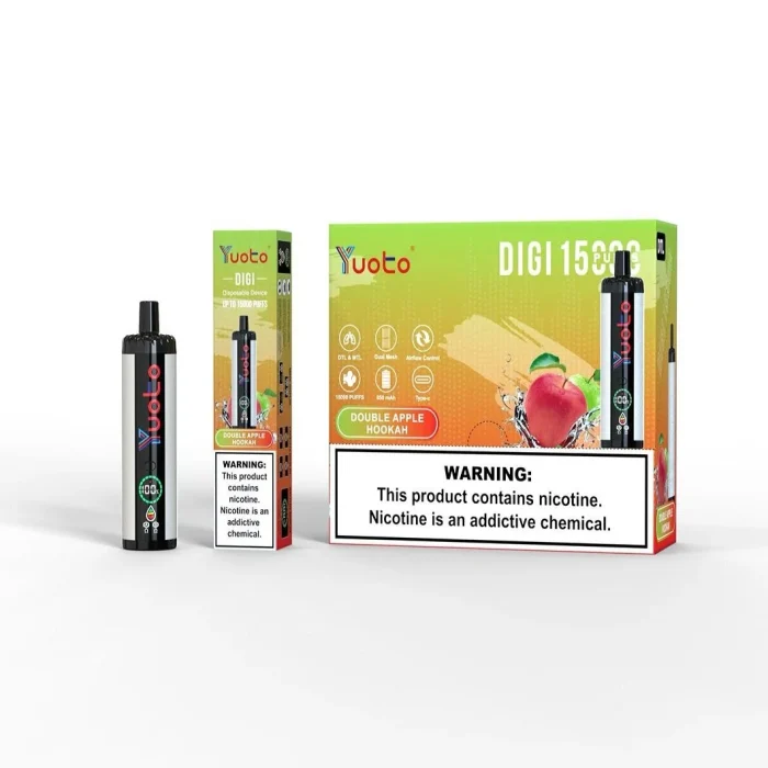 Yuoto Digi 15000 Puffs Double Apple Hookah