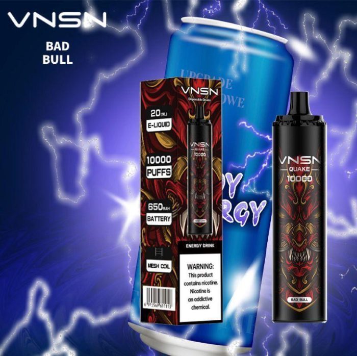 VNSN Quake Energy Drink 10000 Puffs