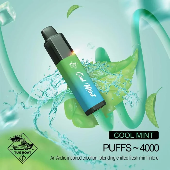 Tugboat Mega Flow 4000 Puffs Cool Mint