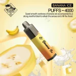 Tugboat Mega Flow 4000 Puffs Banana Ice