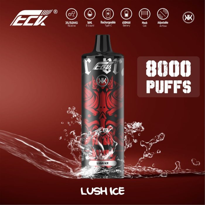 KK Energy Lush Ice 8000 Puffs