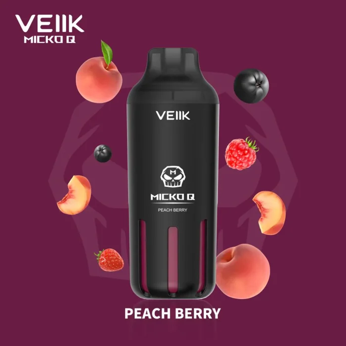 VEIIK MICKO Q 5500 PUFFS PEACH BERRY