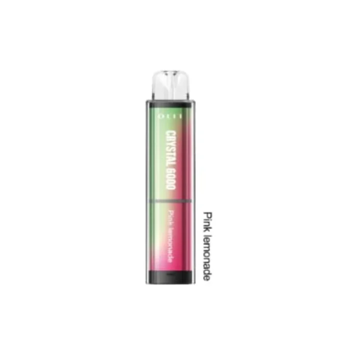 Olit Crystal 6000 Puffs Pink Lemonade