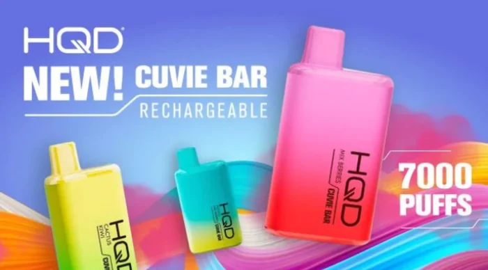 HQD Cuvie Bar 7000 Puffs