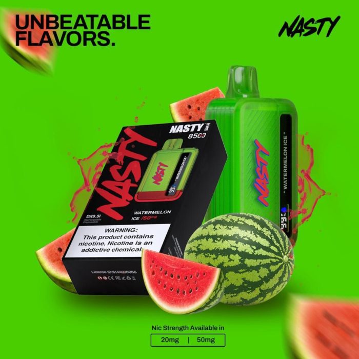 Nasty Bar 8500 Puffs Watermelon Ice